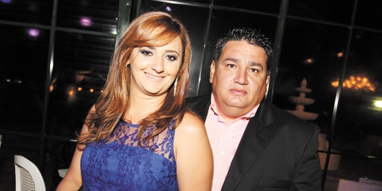 Tatiana Rahmeh e Daniel Guedes na Chácara Ferracini